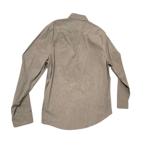 Express Men's Gray Button-Down Shirt – Size M - Picture 8 of 13
